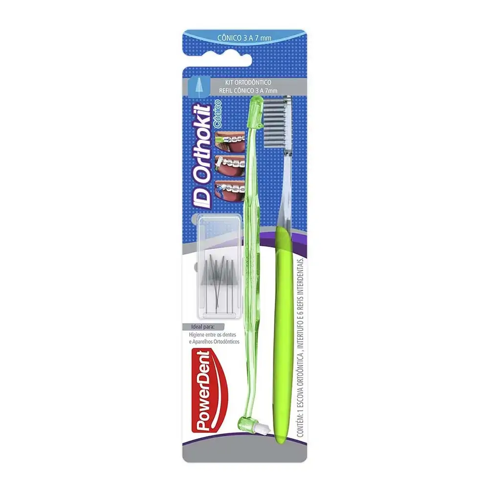 Escova Interdental ID Orthokit - Powerdent - 26.3852