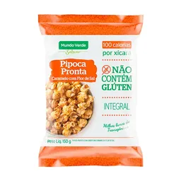 Pipoca Pronta Caramelo com Flor Sal Mundo Verde Seleção 150g