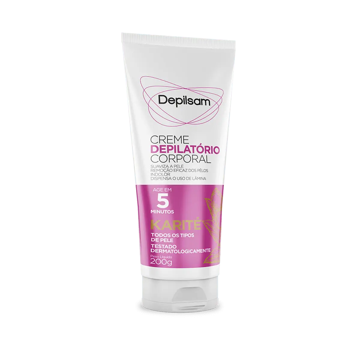 Creme Depilatório Corporal Depilsam Karité 200G
