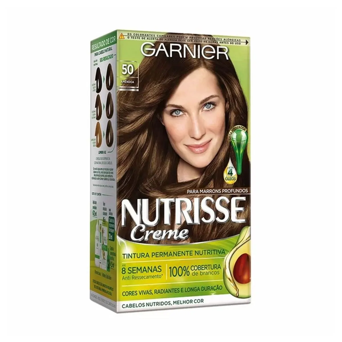 Coloração Nutrisse Creme Amêndoa 50 Garnier