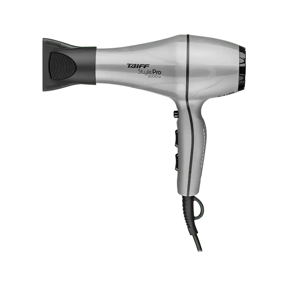 Secador De Cabelo Style Pro Prata 2000w Taiff 220v
