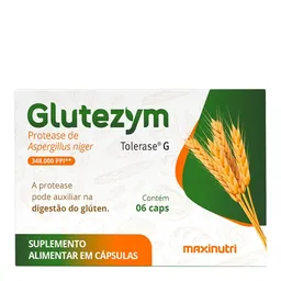 Glutezym Maxinutri Caixa 6 Cápsulas