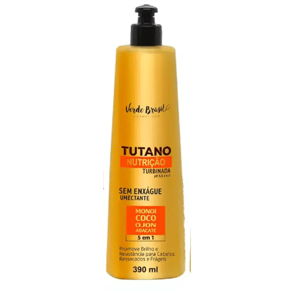 Leave-in Nutrição Turbinada - Verde Brasil - 390ml - Leave-In Nutrição Turbinada - Verde Brasil - 39