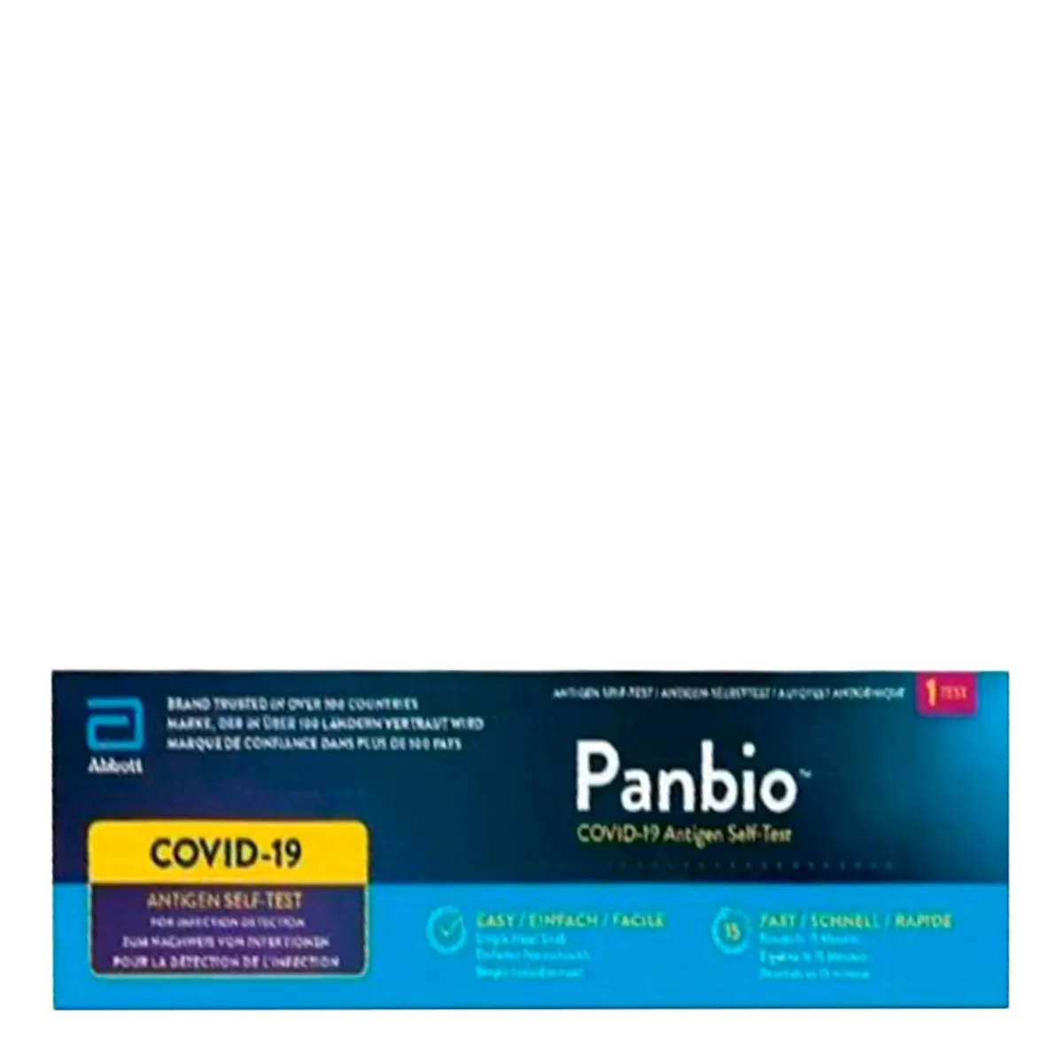 Autoteste Covid-19 Ag Abbott Panbio 1 Unidades