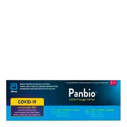 Autoteste Covid-19 Ag Abbott Panbio 1 Unidades