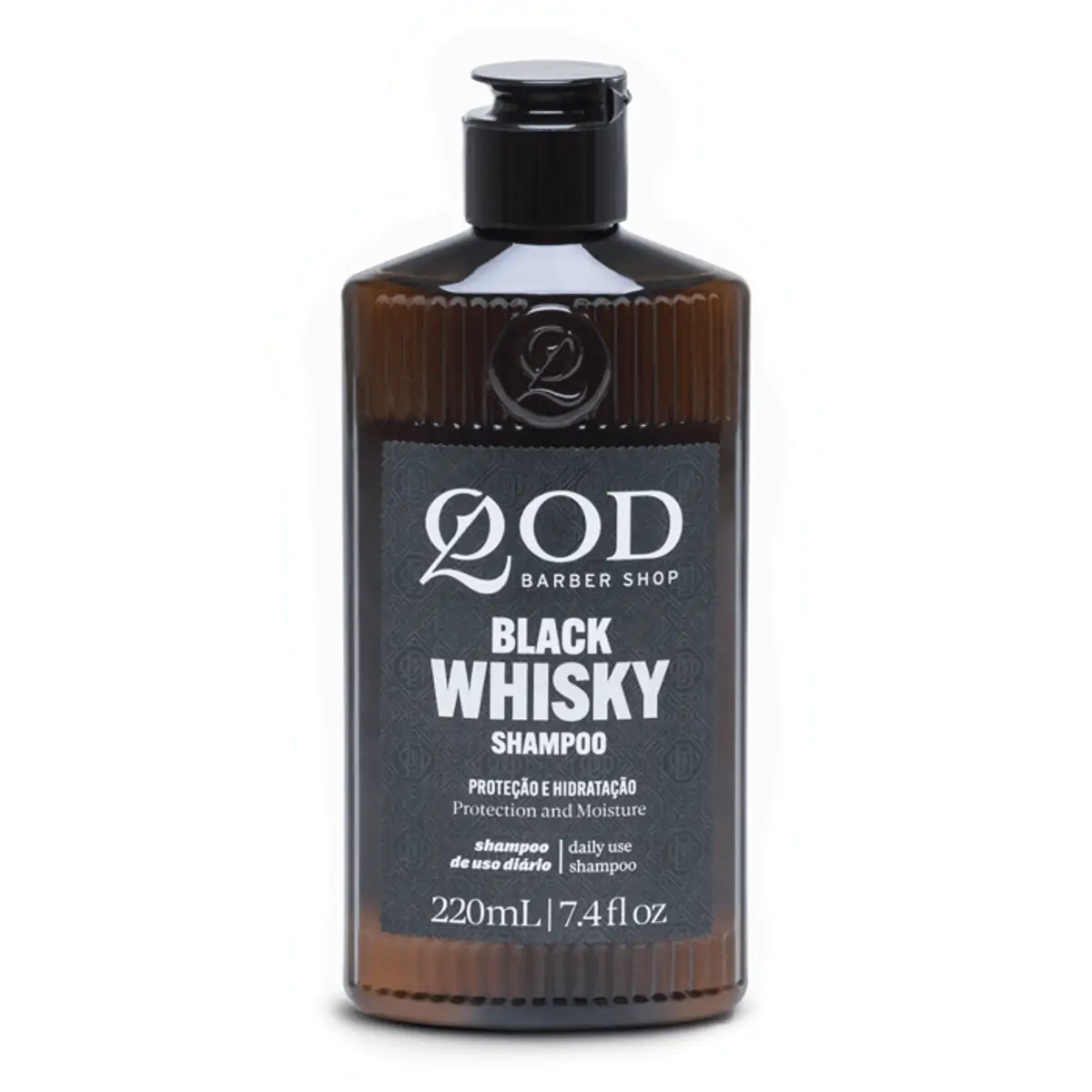 Shampoo QOD Barber Shop Whiskey Cabelo e Barba 220ml