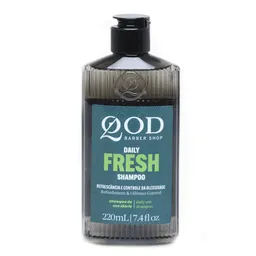 Shampoo QOD Barber Shop Daily Fresh Cabelo e Barba 220ml