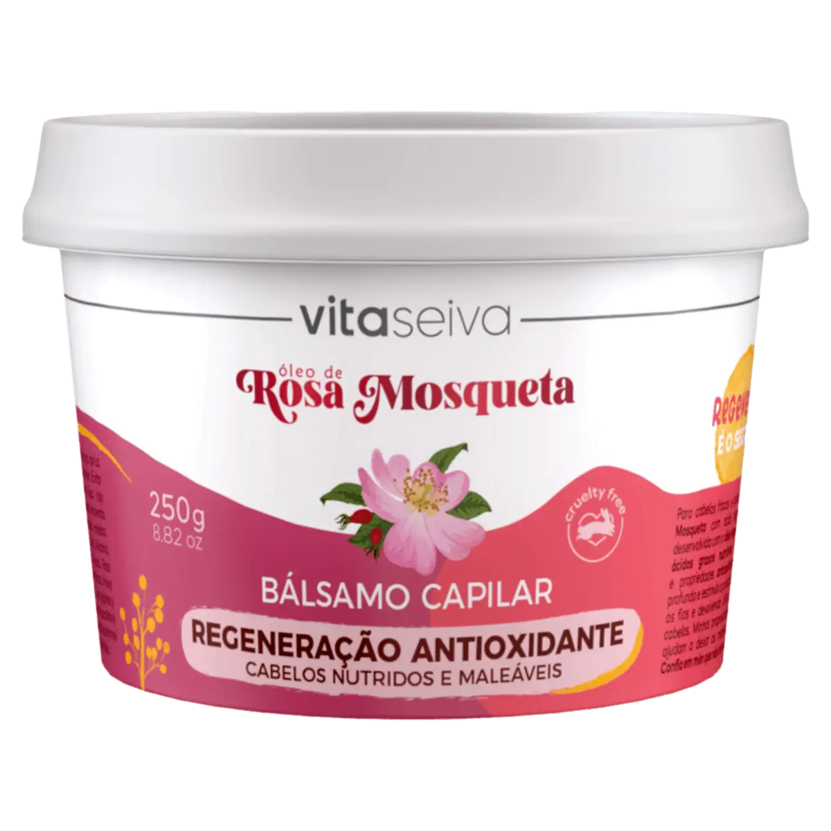 Bálsamo Capilar Vita Seiva Antioxidante Óleo de Rosa Mosqueta 250g