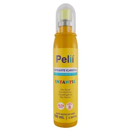 Repelente Infantil com Icaridina Pelií Sem Perfume 100ml Spray
