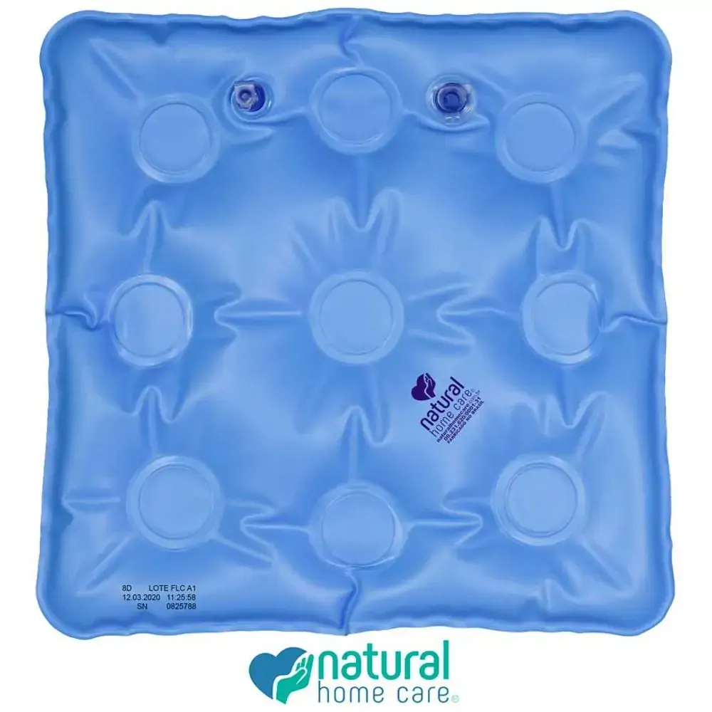 Almofada Inflável Ar e Água Quadrada Caixa de Ovo Natural Home Care