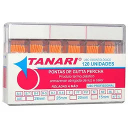 Cone de Guta Percha Acessoria 28mm - Tanari - Xl (Cód. 25.6805)