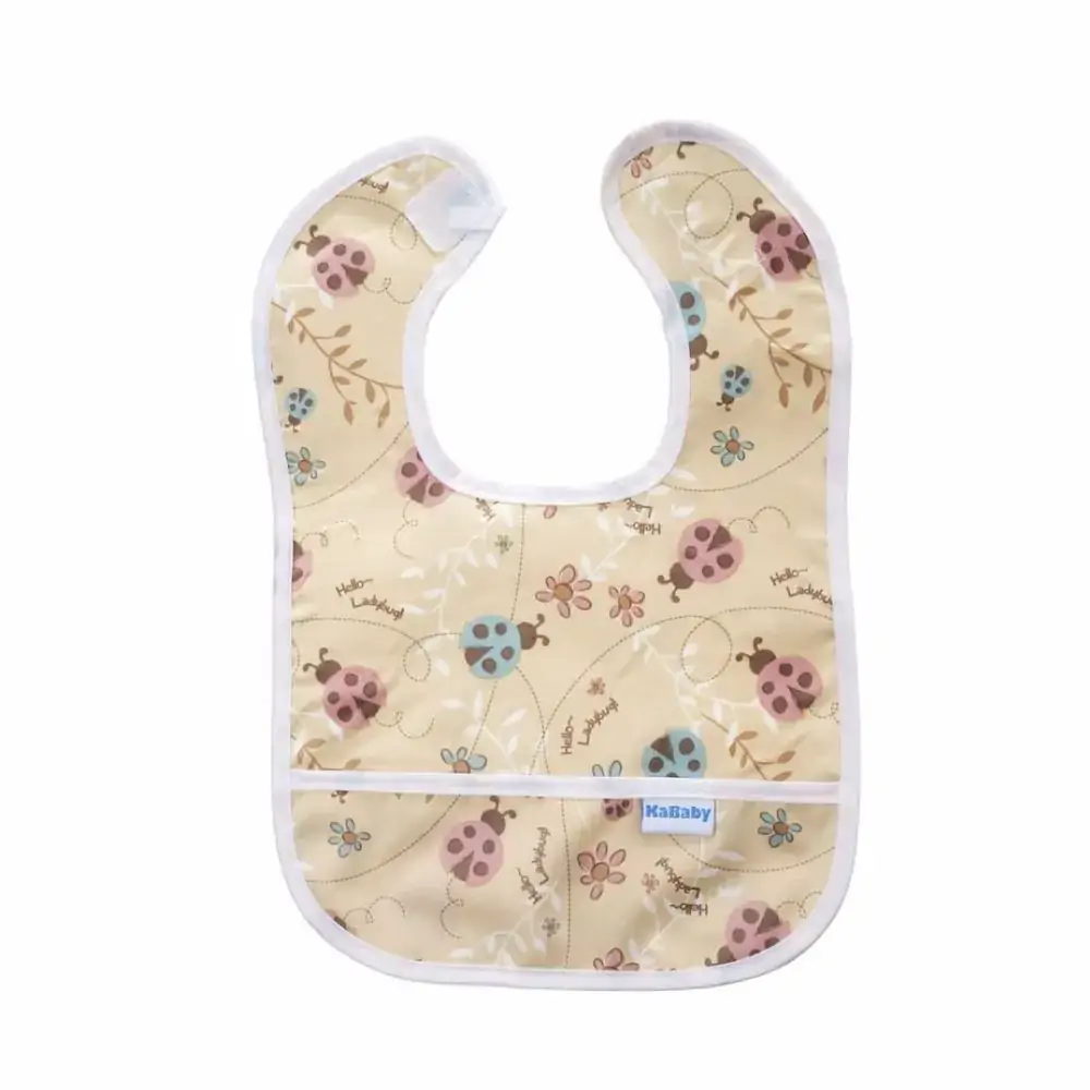 Babador Mini Joaninhas KaBaby Bege