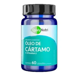 Óleo de cartamo + Vitamina E C/60 Cápsulas - Qualy Nutri