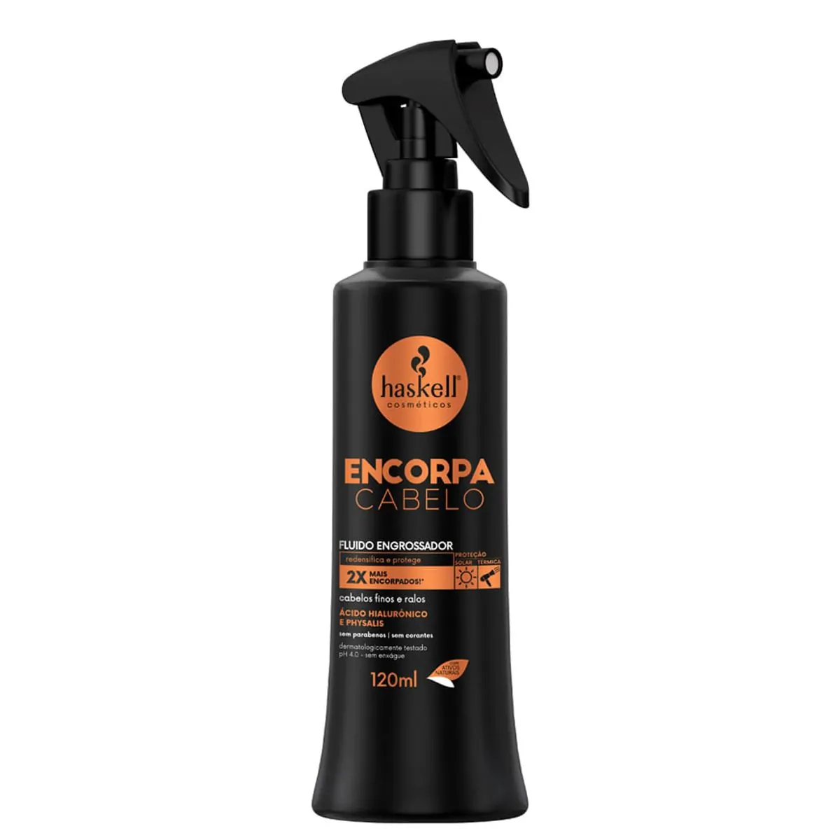Fluido Engrossador Encorpa Cabelo Haskell 120ml