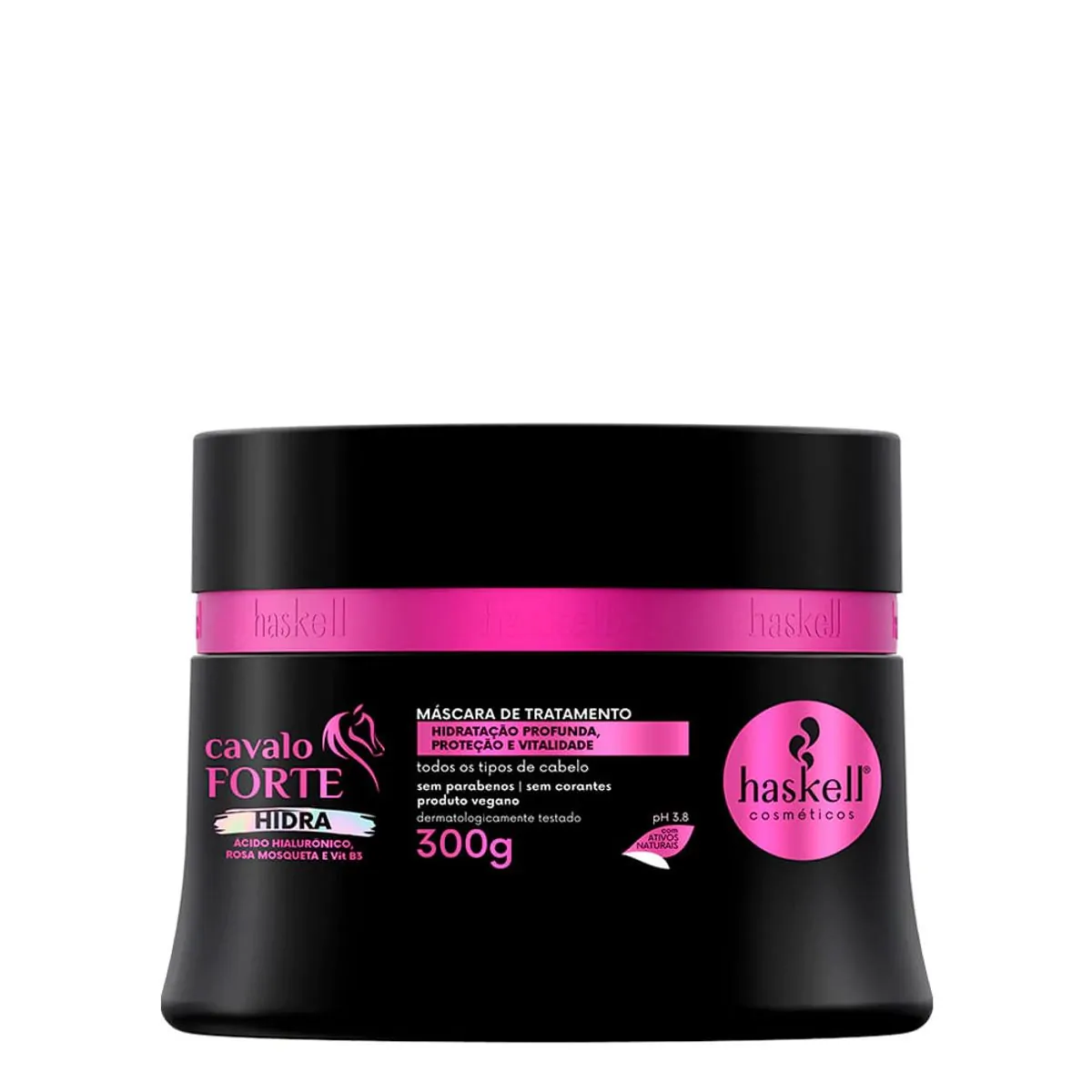 Máscara De Tratamento Capilar Cavalo Forte Hidra Haskell 300g