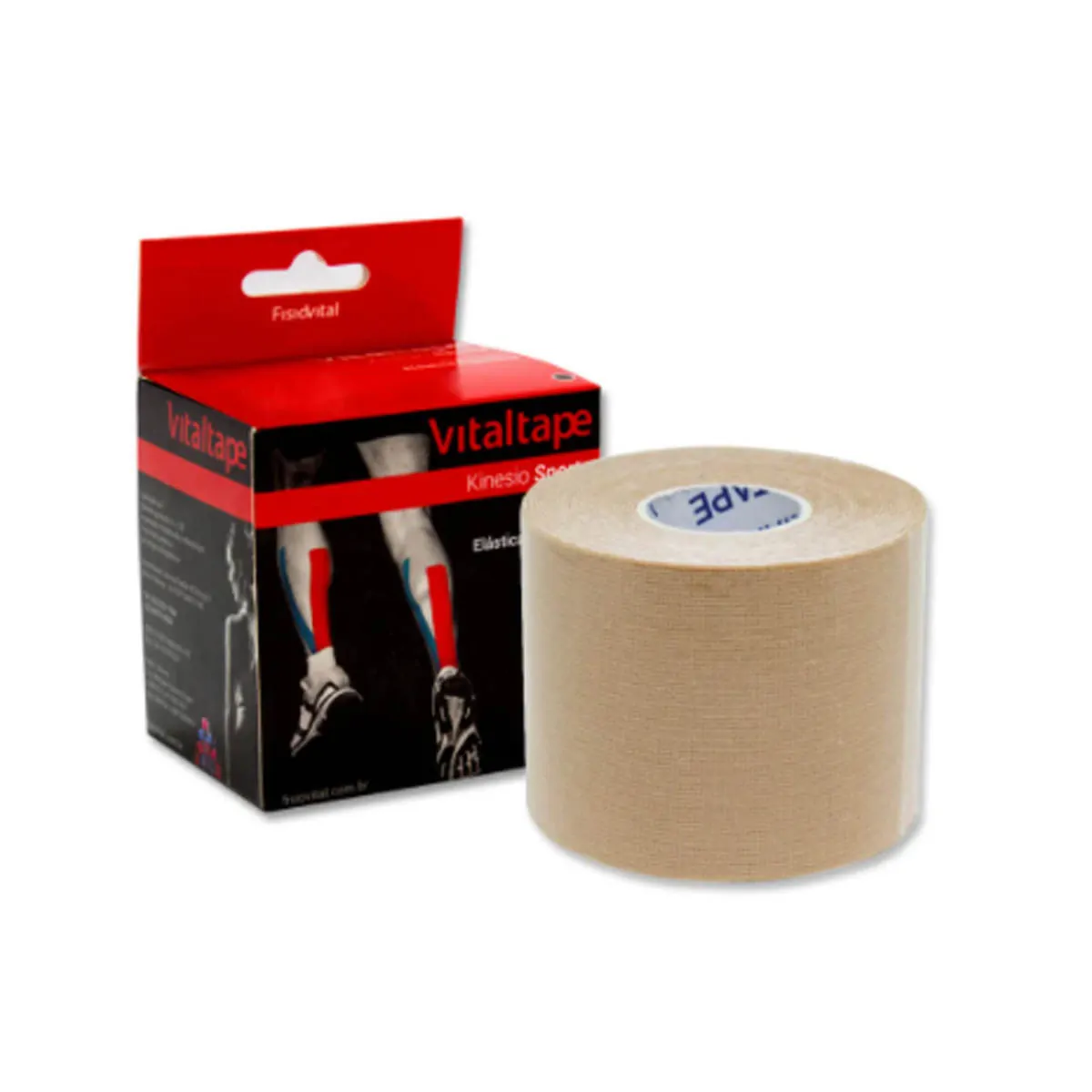 Kinesio Vitaltape Sports Bege 5 Cm X 5M Vitalpe Bege