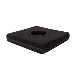 Almofada Especial Quadrada Com Orifício Genere Látex - Perfetto