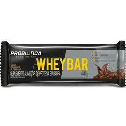 Whey Bar Cookies&Cream - Probiótica - 40g