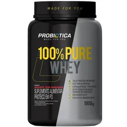 100% Pure Whey - Iogurte com Morango - Probiótica - 900g