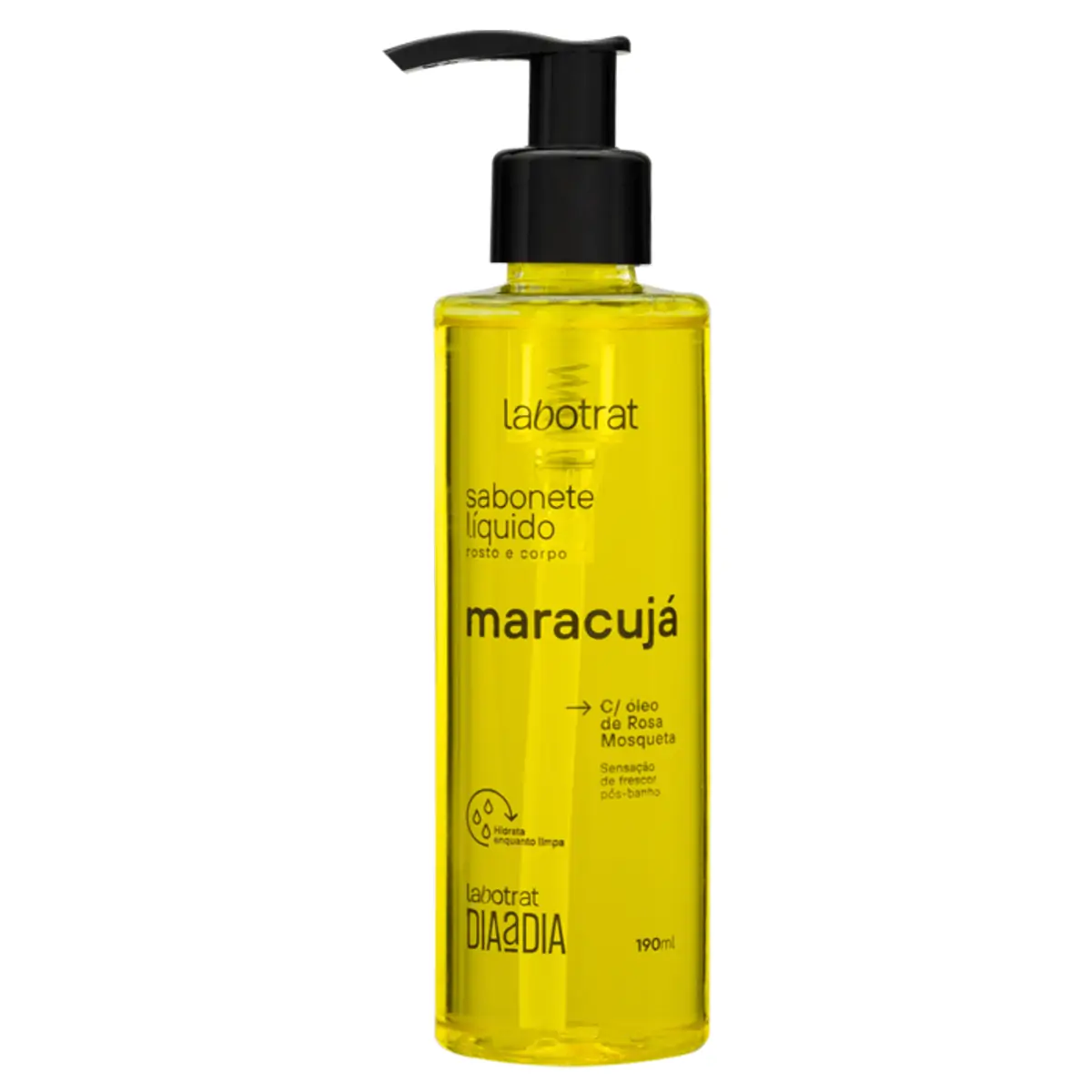 Sabonete Líquido Corporal e Facial Labotrat Dia a Dia Maracujá 190ml