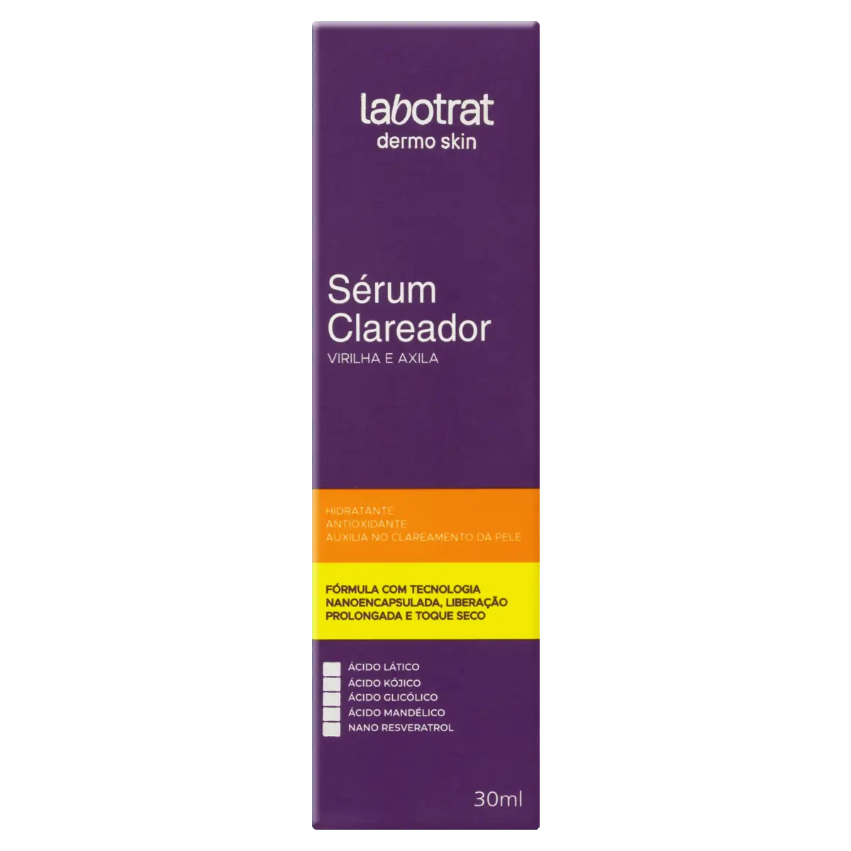Sérum Clareador Labotrat Axila e Virilha Dermo Skin 30ml