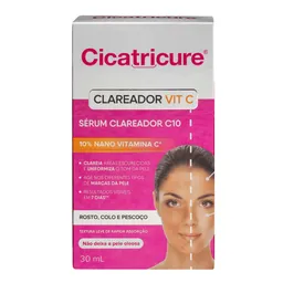 Sérum Cicatricure Clareador Vitamina C, Clareia e Uniformiza o Tom da Pele 30ml