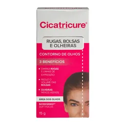 Creme de Contorno Cicatricure Para os Olhos Diminui Rugas e Linhas de Expressão 15g