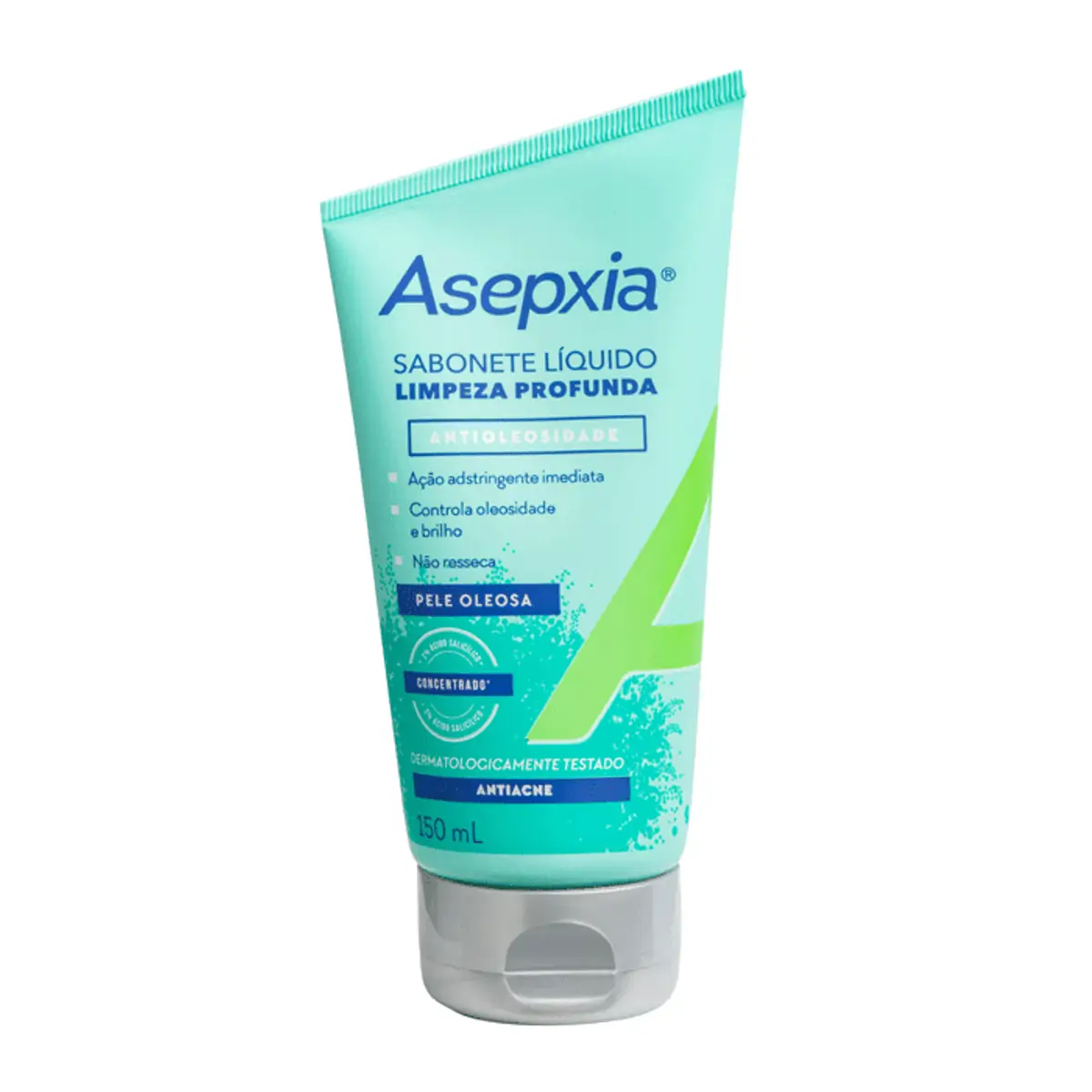 Sabonete Líquido Asepxia Limpeza Profunda Antioleosidade 150ml