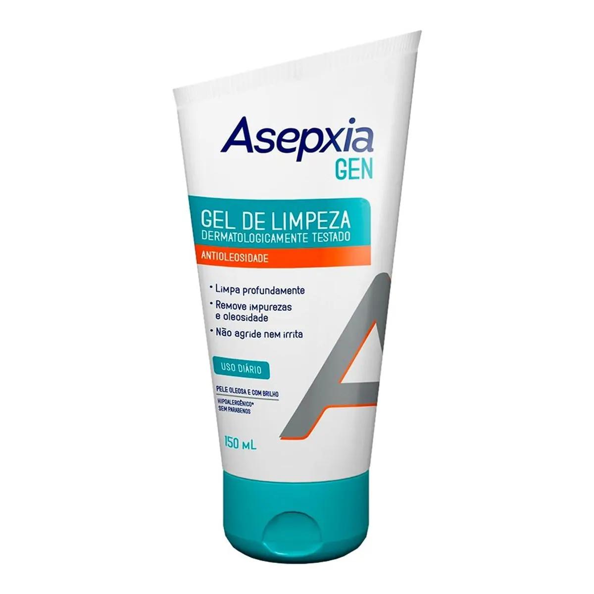 Gel de Limpeza Antioleosidade Asepxia Gen 150ml
