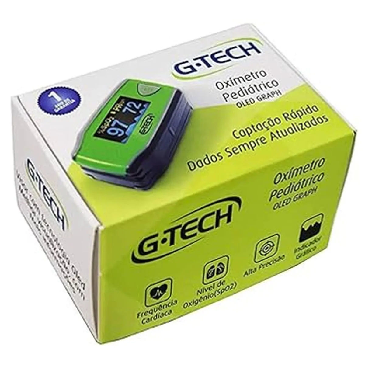 Oxímetro Oled Graph G-Tech - Pediátrico