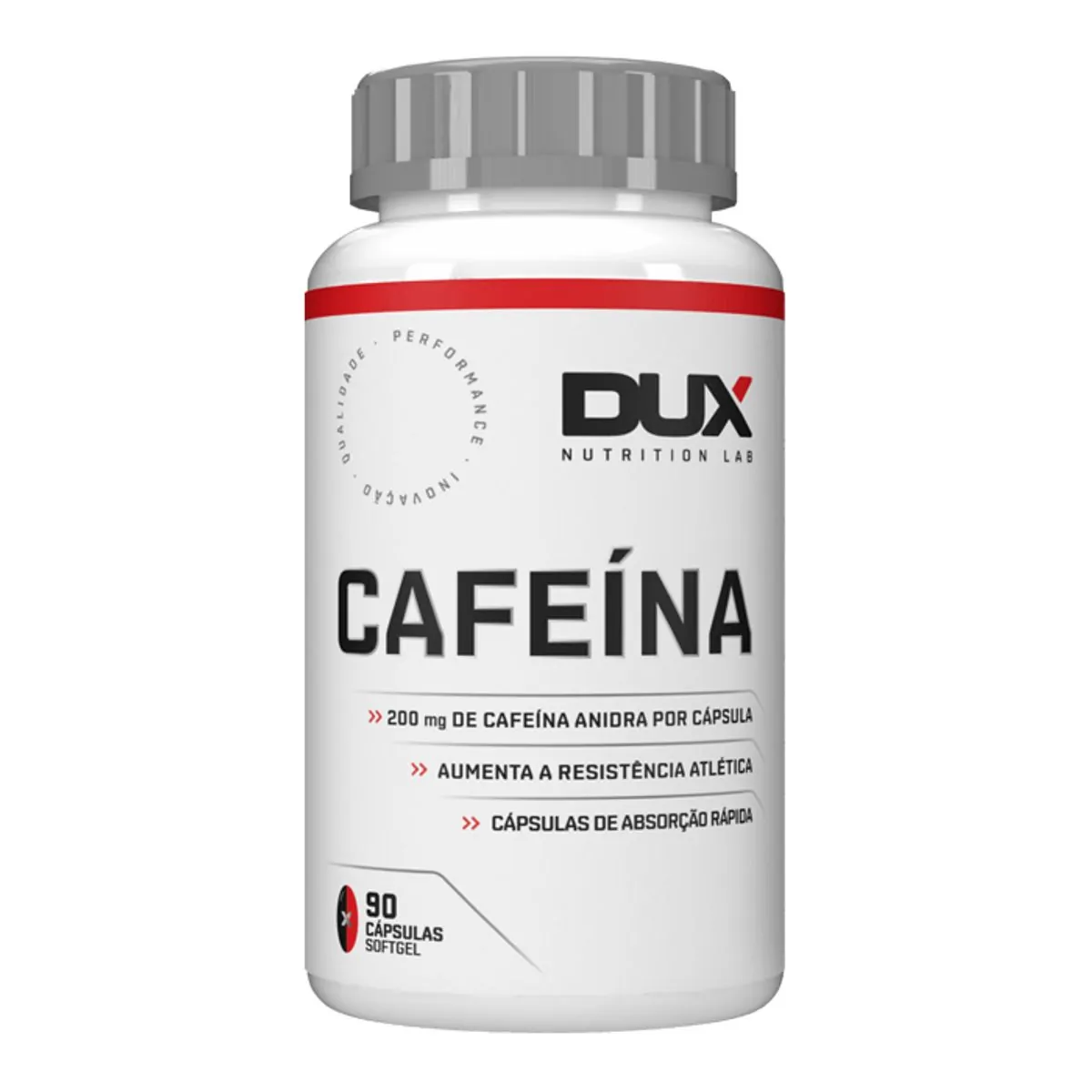 Cafeína 200mg Dux Nutrition Lab 90 Capsulas