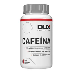 Cafeína 200mg Dux Nutrition Lab 90 Capsulas