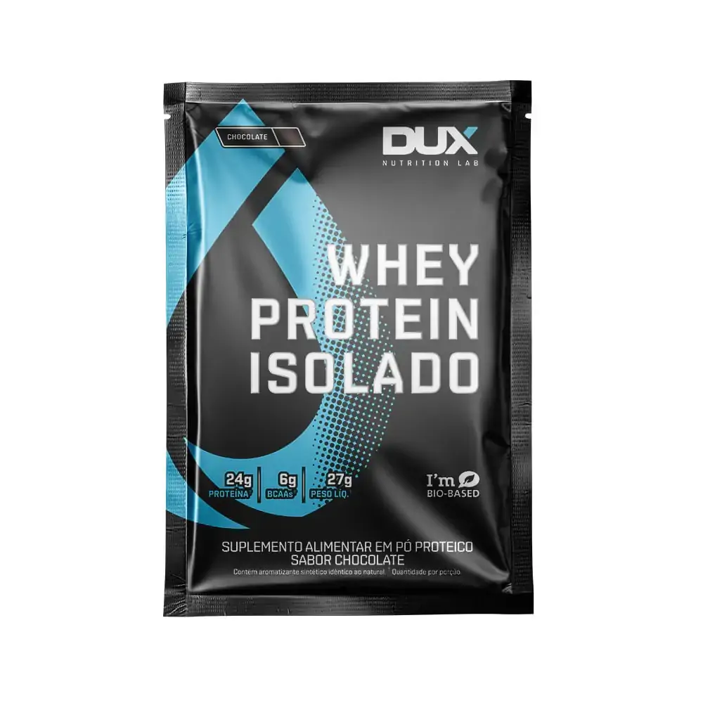 WHEY PROTEIN ISOLADO SACHÊ 27G Dux Nutrition - Sachê Coco