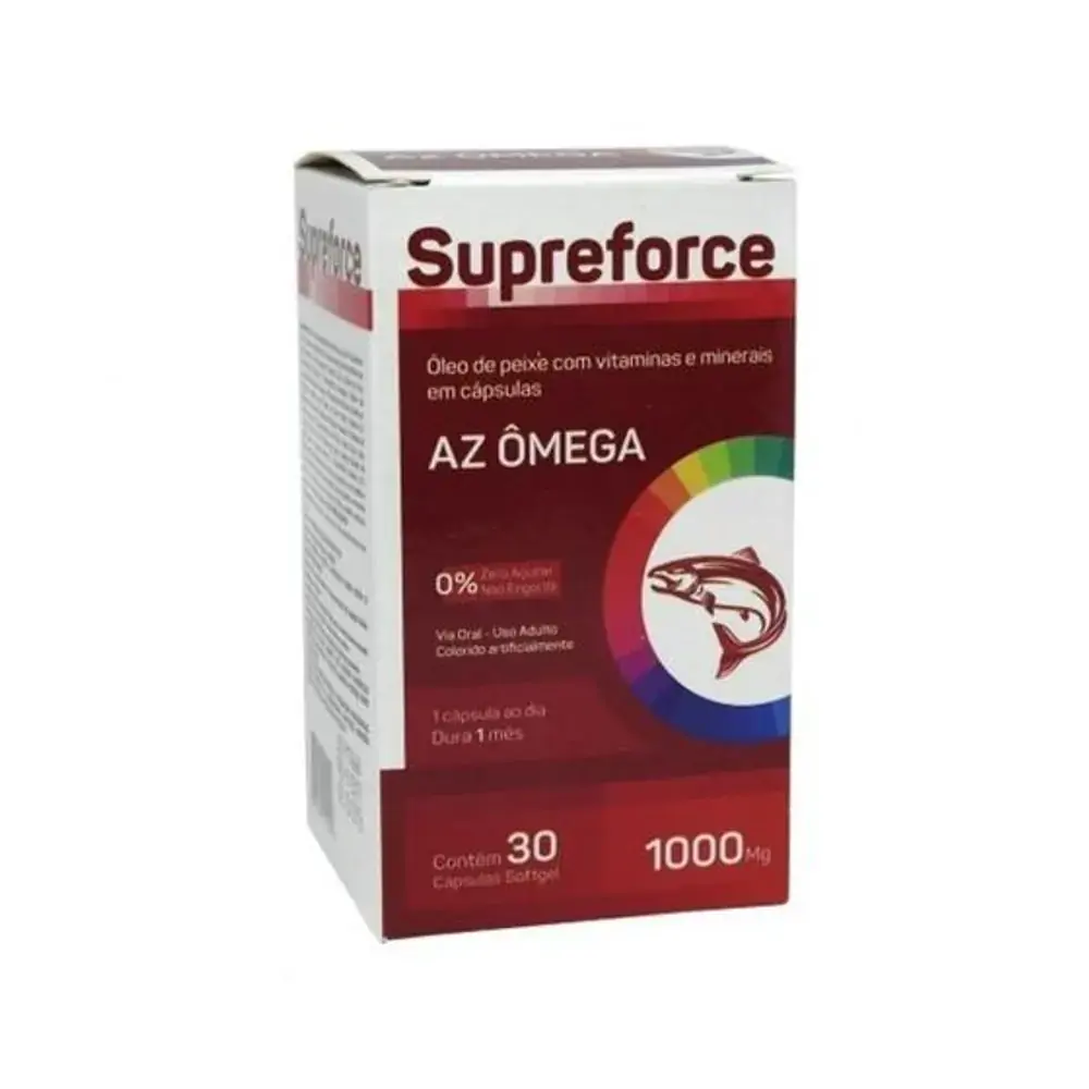 Supreforce Ômega Az 1000MG C/30 Cápsulas