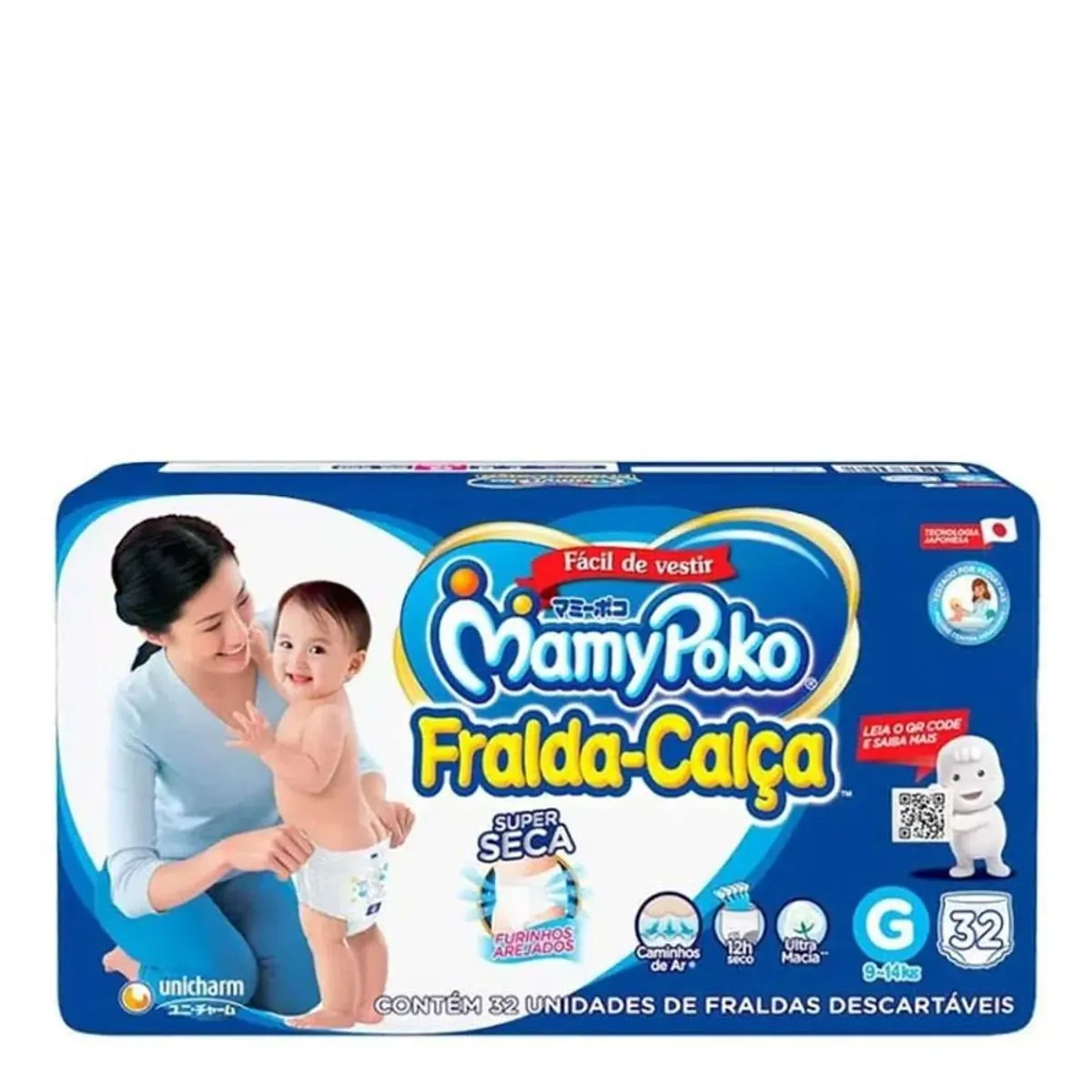Fralda MamyPoko Calça Super Seca G 32 Unidades