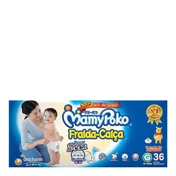 Fralda Calça MamyPoko Seca Roupinha XXG 36 Unidades