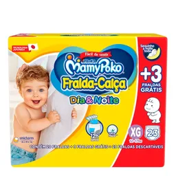 Fralda Calça MamyPoko Dia & Noite Roupinha XG 23 Unidades