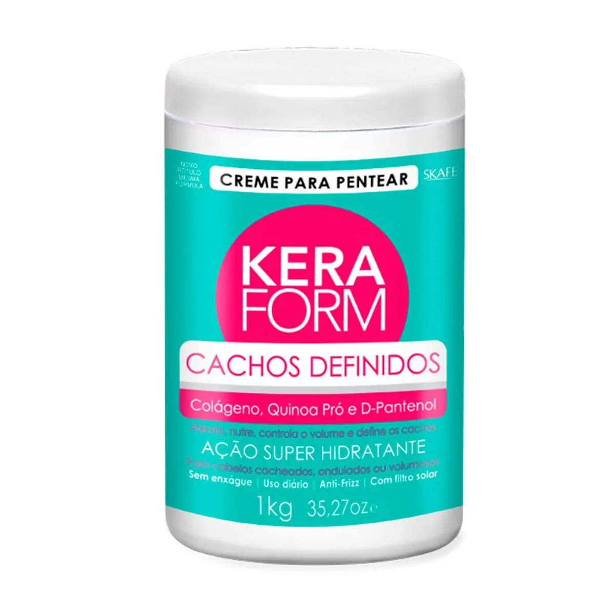 Creme Para Pentear Skafe Keraform Cachos Definidos 1000g