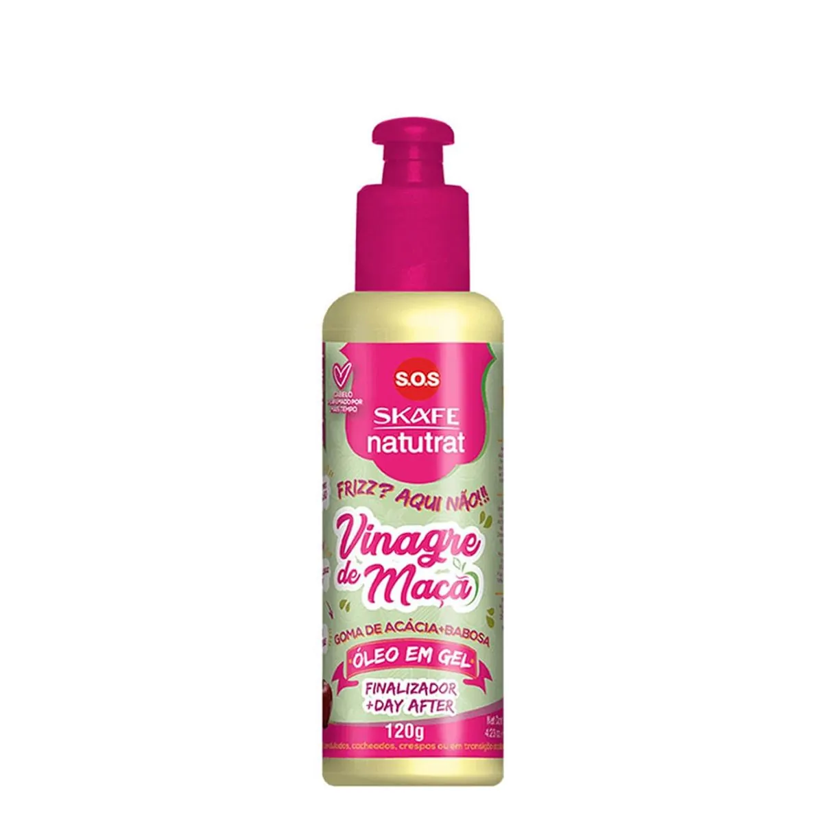 Óleo Em Gel Natutrat S.O.S Vinagre De Maçã Skafe 120g