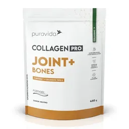 Collagen Pro Joint Bones Neutro Puravida 450g
