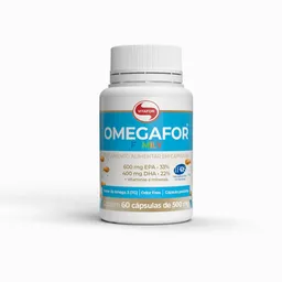 Omegafor Family Vitafor 500mg com 60 cápsulas