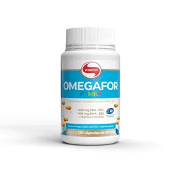 Omegafor Family Vitafor 500mg com 120 cápsulas