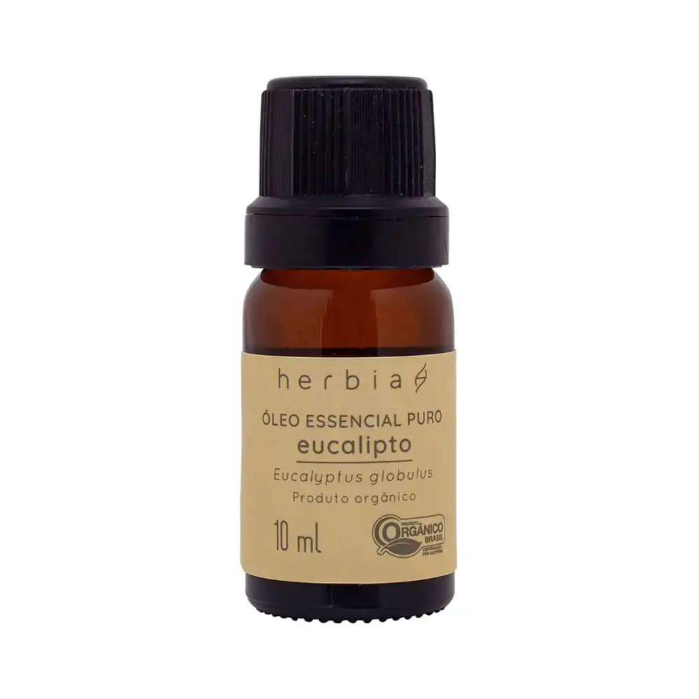 Óleo Essencial Orgânico de Eucalipto Globulus 10ml - Herbia