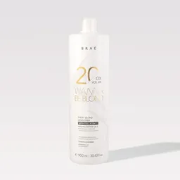 Emulsão Oxidante Braé Wanna Be Blond 20 Volumes 900 ml