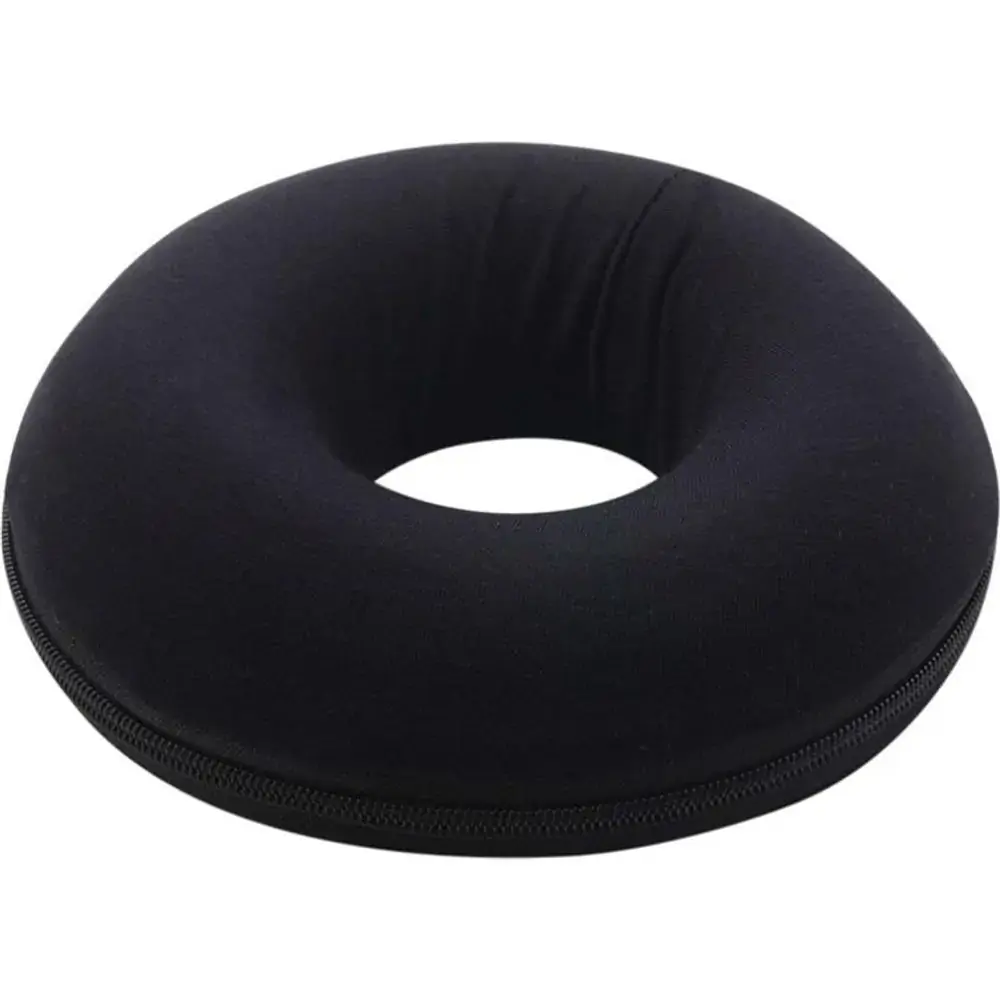Almofada Mini - Redonda - Preta - Naturlatex