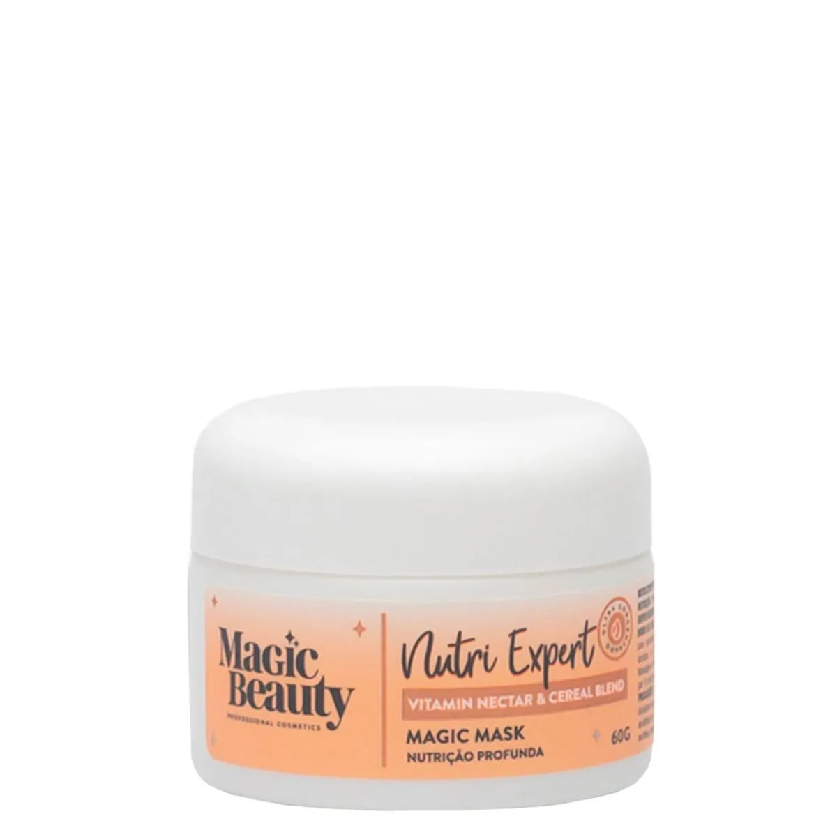 Máscara de Nutrição Magic Beauty Nutri Expert Vitamin Nectar & Ceral Blend 60 g