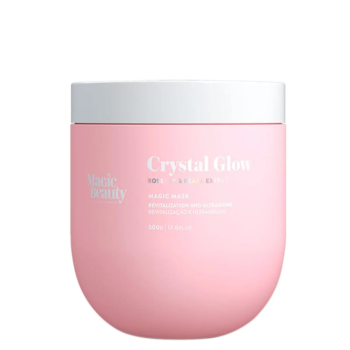 Máscara de Revitalização Magic Beauty Crystal Glow 500 g