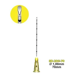 Microcânula Metálica Semi-flexível para Subcisão SubDeep 20G 70mm - Alur Medical - 27.0348