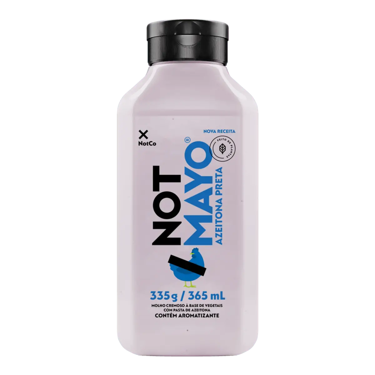 Maionese Vegetal NotCo NotMayo Azeitona Preta Squeeze 335g