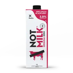 Bebida Vegetal NotCo NotMilk Zero Adição de Açucar 1L